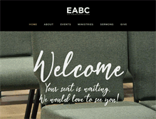 Tablet Screenshot of eabcministries.com